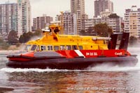 SRN6 with the Canadian Coastguard